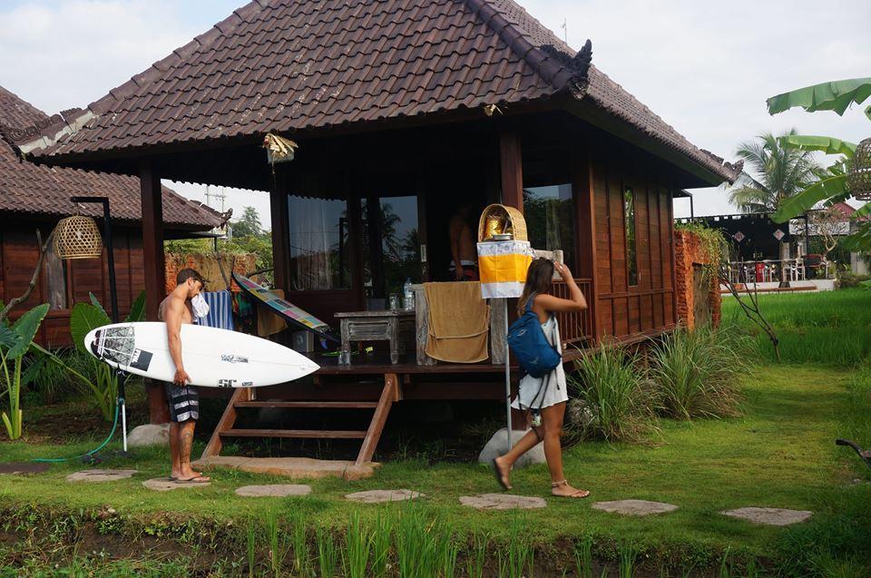Keramas Surf Camp Otel Dış mekan fotoğraf